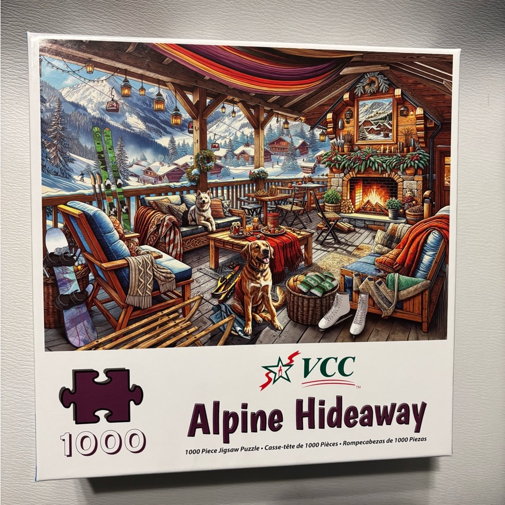 VCC Alpine Hideaway 1000 Piece Jigsaw Puzzle